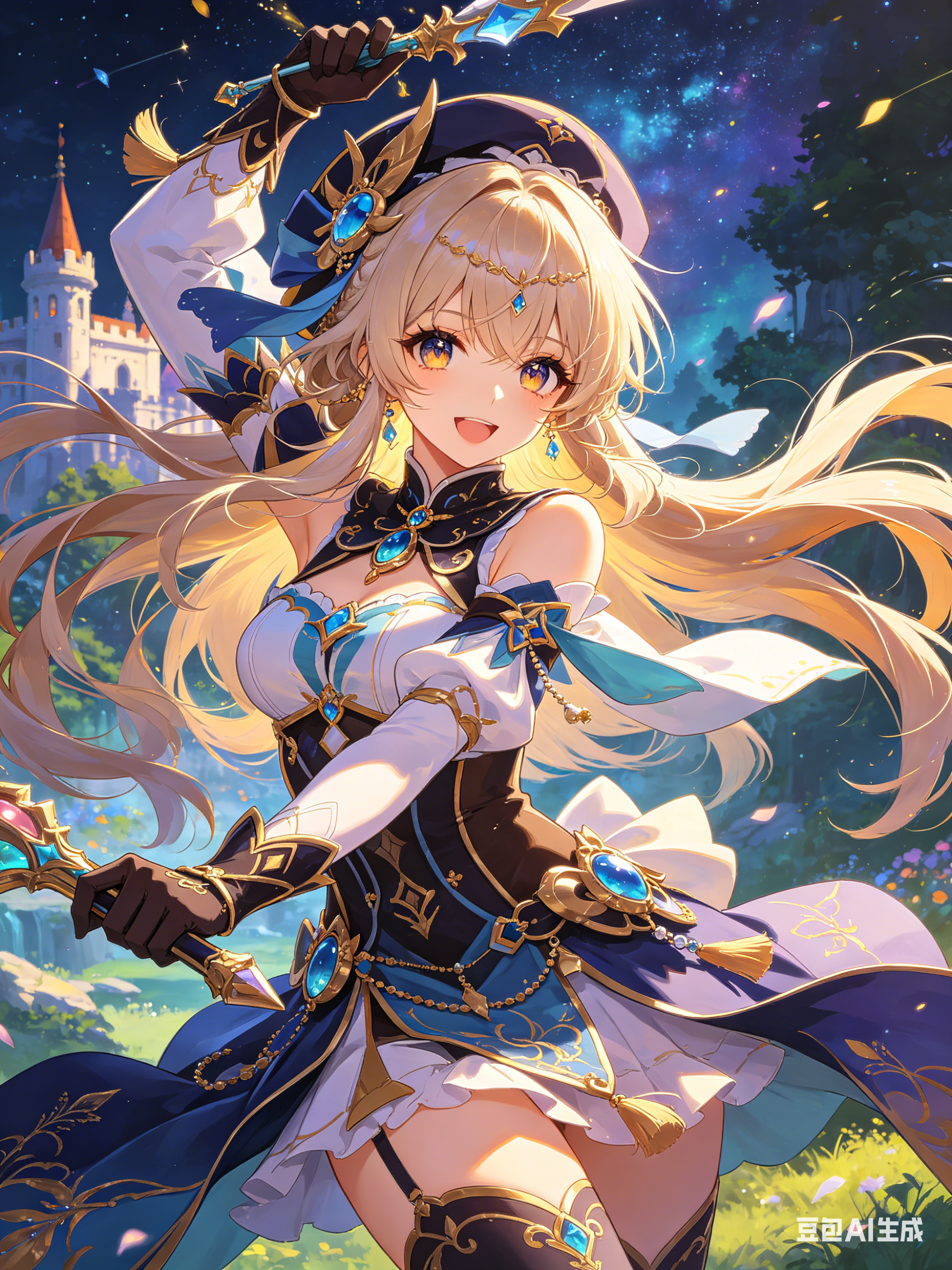 二次元幻想女剑士