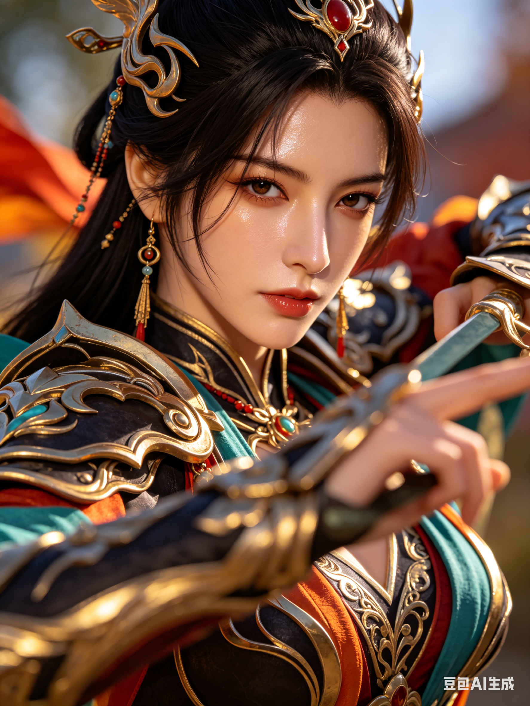东方古风女武将
